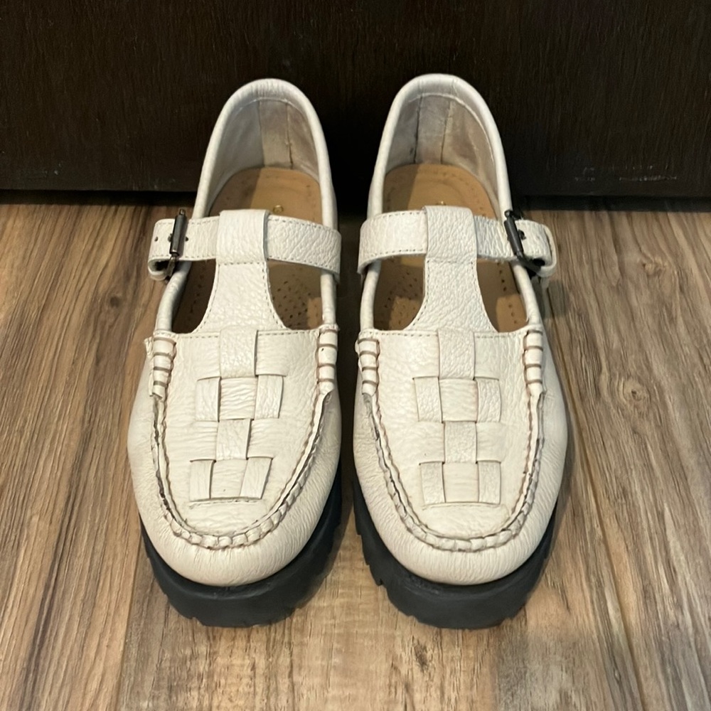 GH BASS MARY JANE FISHERMAN SUPER LUG WEEJUNS LOAFER